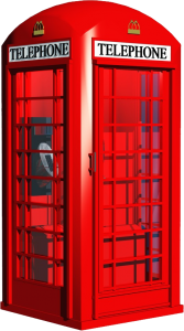 Telephone booth PNG-43052